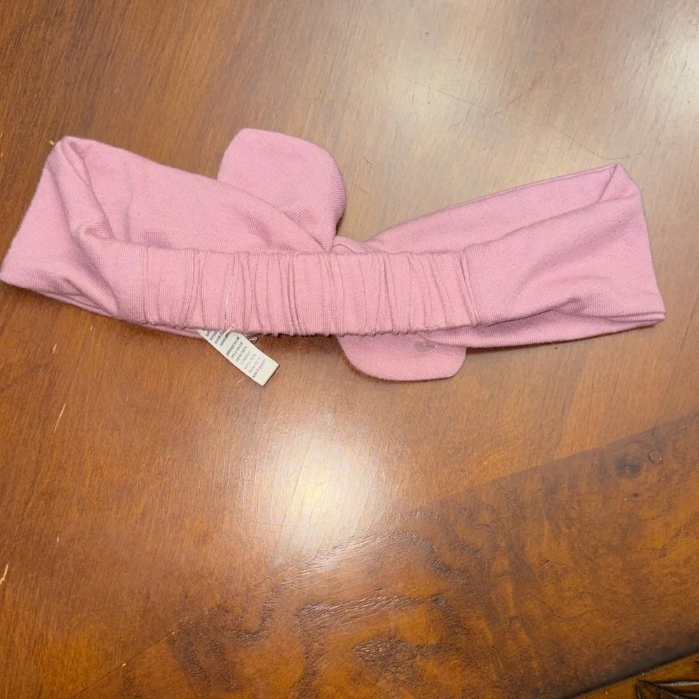 Petit Lem Pink Knotted Headband